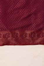 Yellowish Orange Banarasi Silk Saree