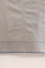 Purply Blue Banarasi Silk Saree - Luxurious Katan Silk Saree with Golden Zari Work - Image 10